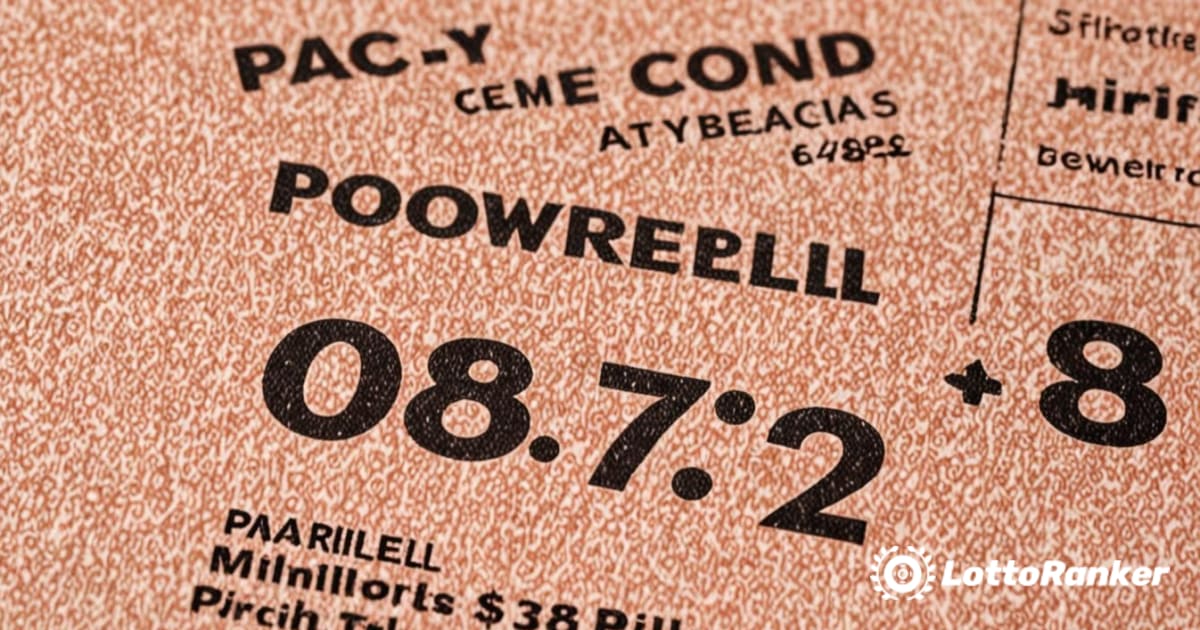 أرقام Powerball الفائزة في سحب 17 أبريل بالجائزة الكبرى البالغة 78 مليون دولار على المحك